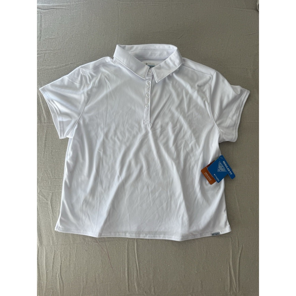 NWT Women's Columbia Polo MC Tidal Tee XXL